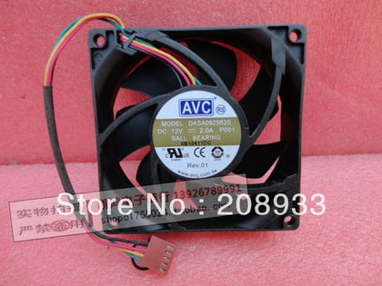 AVC 9CM 9025 12V 2A DASA0925B2S PWM double-ball violence fan speed cooling fan-inewdeals.com
