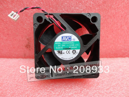 AVC 5CM 5020 24V 0.30A DS05020S24U two-wire inverter cooling fan-inewdeals.com