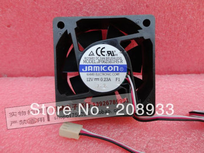 JAMICON Camry 60256 cm 6CM chassis fan 12V 0.23A JF0625B1HS-R cooling fan-inewdeals.com