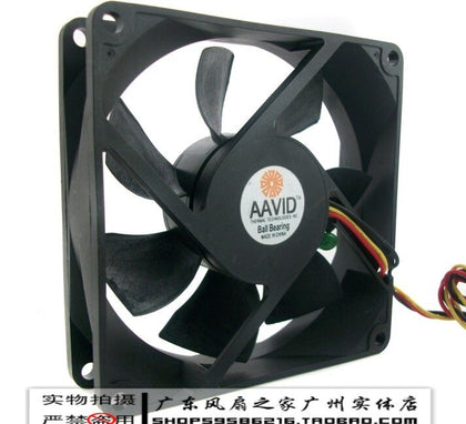 9025 9cm dual ball automatic temperature control ultra-quiet fan 750-inewdeals.com