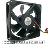 9025 9cm dual ball automatic temperature control ultra-quiet fan 750