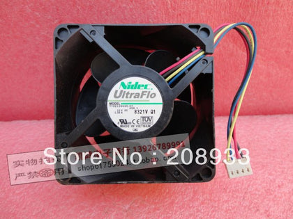 NIDEC 7CM 7038 70 * 70 * 38MM 12V 1.33A 4-wire high-speed PWM violence fan cooling fan-inewdeals.com