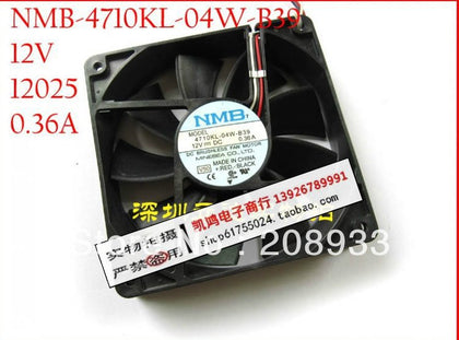 Need NMB 4710KL-04W-B39 2300 rpm speed gale mute double ball bearing fan cooling fan-inewdeals.com