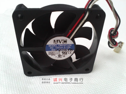 avc 6010 c6010t12m 12v 0.15a 6cm cpu ball-and-roller cooling fan 60 10mm-inewdeals.com