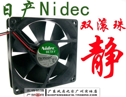 Nidec 9025 9cm dual ball 12v 0.11a computer case silent fan m33416-55-inewdeals.com