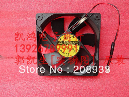 ADDA AD1212HB-A71GL 12025 12V 0.37A 12cm chassis cooling fan-inewdeals.com