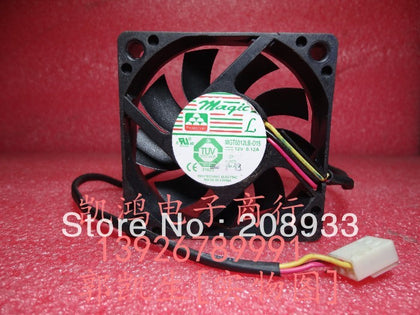 MGT6012LB-015 0.12A 6CM 6015 three-wire speed silent fan cooling fan-inewdeals.com