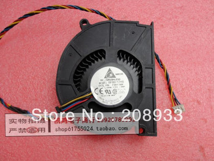 7.5CM 75 * 90 * 17MM 7517 four-wire violence turbine centrifugal blower fan 12V 1.10A cooling fan-inewdeals.com