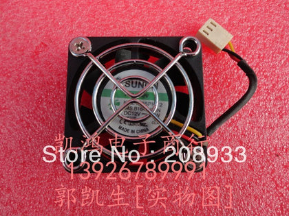 Sunon KDE1205PHV2 12V 1.0W 5 cm 5015 three-wire silent fan with nets cooling fan-inewdeals.com