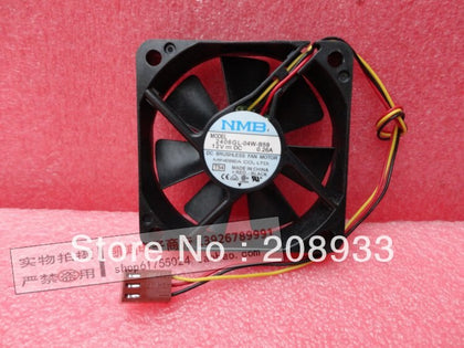 Spot NMB 2406GL-04W-B59 12V 0.26A 6015 6CM 3 line inverter fan cooling fan-inewdeals.com