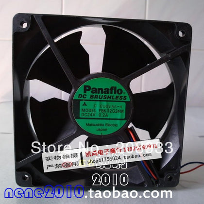 panaflo 12cm inverter fan 12038 24V 0.2A FBK-12G24M cooling fan-inewdeals.com