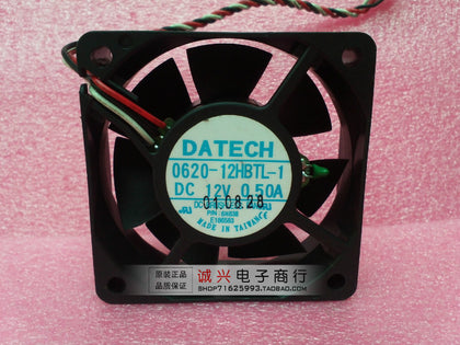 Datech 0620-12hbtl-1 12v 0.50a 6cm6020 isothermia server fan cpu fan-inewdeals.com