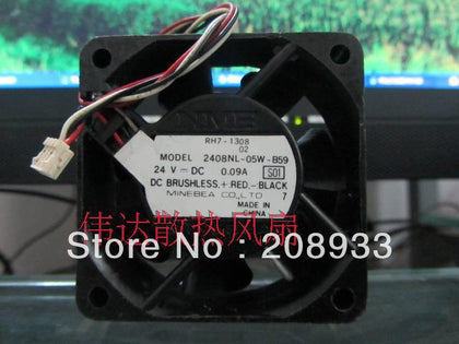 Minebea MNB 2408NL-05W-B59 6020 DC DC 24V 0.09A-inewdeals.com