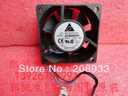 DELTA AFB0605H-R00 5V 0.47A 6CM 6025 three-wire speed dual ball bearing cooling fan-inewdeals.com