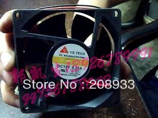 YSTECH 8025 8CM FD128025HB 12V 0.23A cooling fan-inewdeals.com