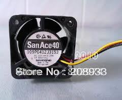SANYO 4028 4cm high winds fan 12V 0.35A 109P0412J3153 double ball cooling fan-inewdeals.com