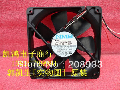 Minebea NMB 4710NL-05W-B59 24V 0.31A 12025 12cm cooling fan-inewdeals.com