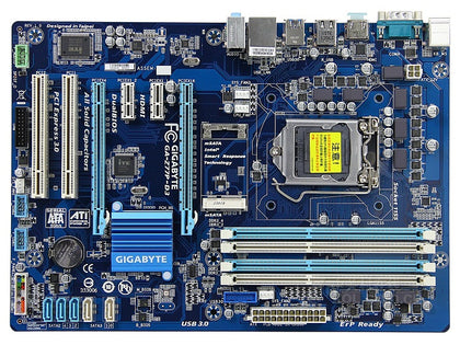 original gigabyte GA-Z77P-D3 LGA 1155 DDR3 Z77P-D3 boards 32GB USB3.0 Z77 desktop motherboard-inewdeals.com