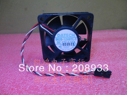 DATECH 0620-12HBTL-1 12V 0.50A 6CM 6020 thermostatically controlled fan CPU fan cooling fan-inewdeals.com
