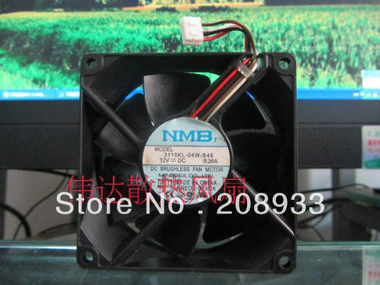 US-times Asian NMB 3110KL-04W-B46 8025 12V 0.26A-inewdeals.com