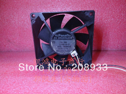 Panasonic panaflo FBA08A24H 24V 0.17A 8CM 8025 three line drive fan cooling fan-inewdeals.com