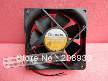 KD2409PTB1-6 DC24V 3.6W SUNON 92 * 92 * 25MM inverter cooling fan-inewdeals.com
