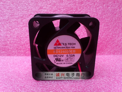 4cm 4020 12v 0.12a fd124020eb mute second line cooling fan-inewdeals.com
