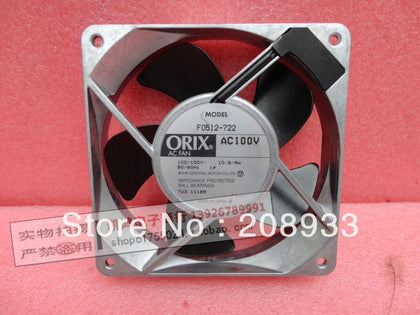ORIX F0512-722 100V 10.5/9W 12 cm 12025 cabinet AC cooling fan-inewdeals.com