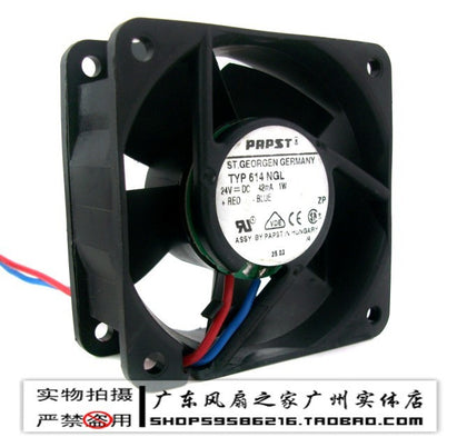 Papst 6025 6cm high quality inverter fan 24v1w sintec bearing typ614ngl-inewdeals.com