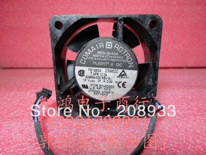 COMAIR FS12BOX 6CM 6025 12V 2.52W Kang Muluo Dayton, three-wire cooling fan-inewdeals.com
