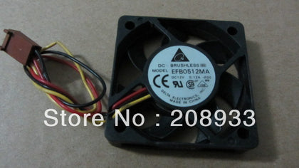 Delta 5010 EFB0512MA DC 12V 0.12A CPU cooling fan-inewdeals.com