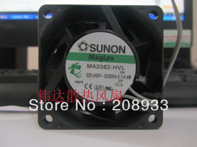SUNON 6025 MA2062-HVL AC fan 220-240V 4.1/4.4W