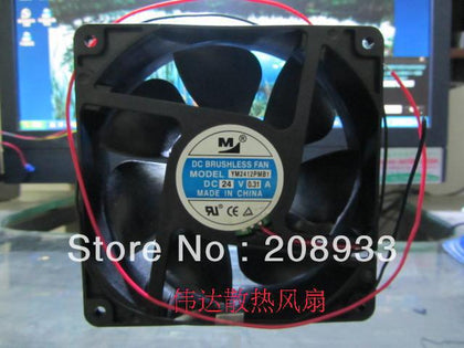 AU fan 12038 DC 24V 0.31 YM2412PMB1-inewdeals.com