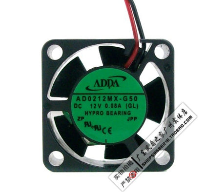 Adda 2510 2.5 12v 0.08a hypro bearing cooling fan ad0212mx-g50-inewdeals.com