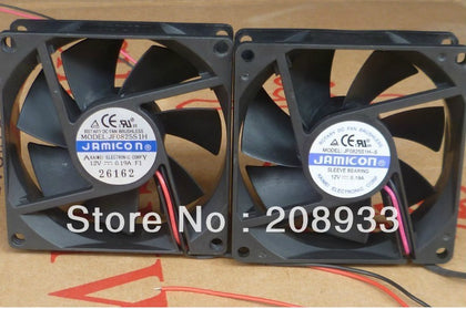 Mute JAMICON Kay JF0825S1H-S 12V 0.19A 8025 8CM chassis cooling fan-inewdeals.com