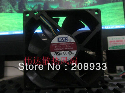 AVC 9225 9cm 4-wire PWM thermostat chassis fan DS09225R12049-inewdeals.com