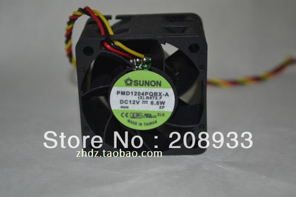 SUNON 4028 1U server PMD1204PQBX-A 4CM 12V 6.8W cooling fan-inewdeals.com