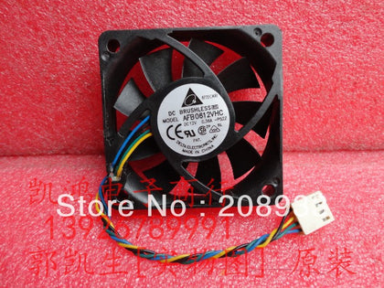 Delta PWM thermostat ball fan 6cm 6 cm computer CPU fan AFB0612VHC cooling fan-inewdeals.com