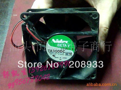 Nidec 8025 8cm 24V inverter IPC fan TA300DC M33411-16 cooling fan-inewdeals.com