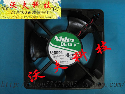 nidec a31256-10a 12738 12v 0.49a high temperature resistant aluminum fan p n930050 cooling fan-inewdeals.com