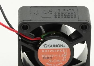 KD1204PKS1 12v 1.2W 4cm 40mm 4020 2 line Silent cooling fan 40 * 40 * 20mm