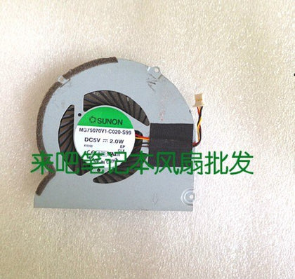 Laptop CPU Cooling Fan For ACER Aspire 5830 5830G 5830T 5830TG cooler MG75070V1-C020-S99 KSB0605HC AL2A DC5V 2.0W 4 Wires - inewdeals.com