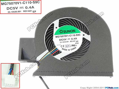 Laptop Cooling CPU FAN for Acer Travelmate 6594 6595 8473 8743G 8473T 8473TG MG75070V1-C110-S9C MG75070V1-C020-S9C Cooler - inewdeals.com