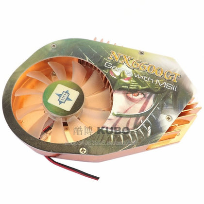MSI NX6600GT-TD128 graphics card radiator 6600 AGP graphics fan - inewdeals.com