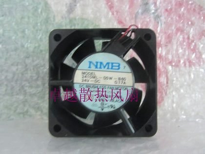 Minebea nmb 2410ml-05w-b60 6025 24v 0.17acooling fan - inewdeals.com