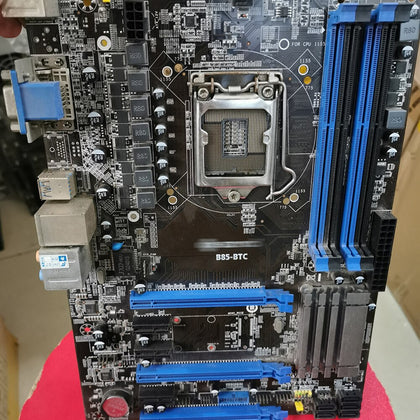 Mining Machine Motherboard B85-BTC 6PCI-E B85 LGA 1150 DDR3