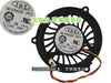 Msi msi gx400 ms-1435 pr600 ms-1637 6010h05f ventilateur pf3