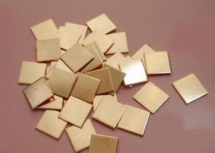 15mmx15mmx 0.5mm cooling copper graphics card heat sink Thermal Pads for Laptop GPU - inewdeals.com