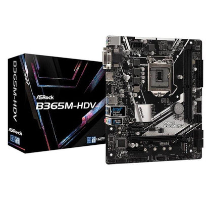 ASRock B365M-HDV desktop motherboard LGA 1151 DDR4 64G USB2.0 USB3.1 B365 Desktop Computer mainboard