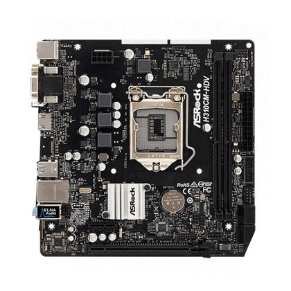 ASRock H310CM-HDV desktop motherboard H310 LGA 1151 DDR4 Desktop Computer mainboard